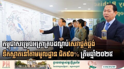 Cambodia Achieves Nearly 90 Percent Basic Water Access as Government Charts Next Phase for Rural Health