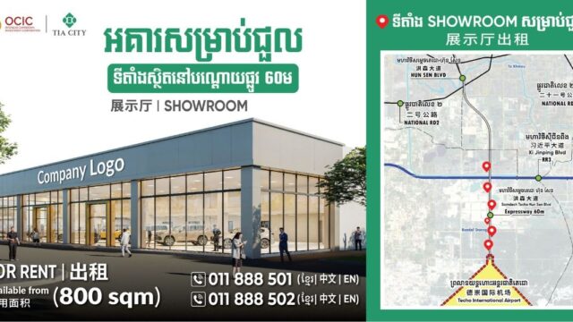 Premium Luxury Showrooms Completed and Available for Rent at TIA CITY on the 60 Meter Boulevard Near the New Techo International Airport
