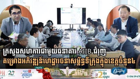 Ministry of Public Works Partners with AIIB to Accelerate Urban Infrastructure Project Across Four Provinces
